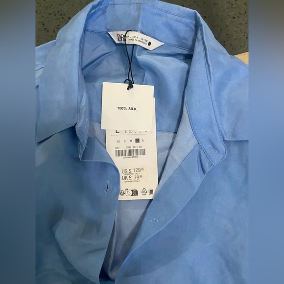 ZARA…100% silk shirt
SLIM ZW COLLECTION - Picture 17 of 17